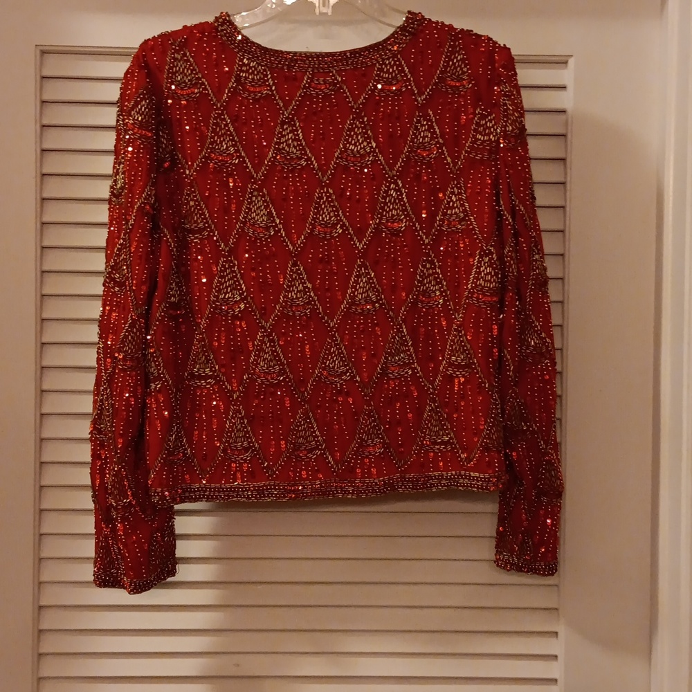Beautiful Red Jacket - Picture 3 of 3